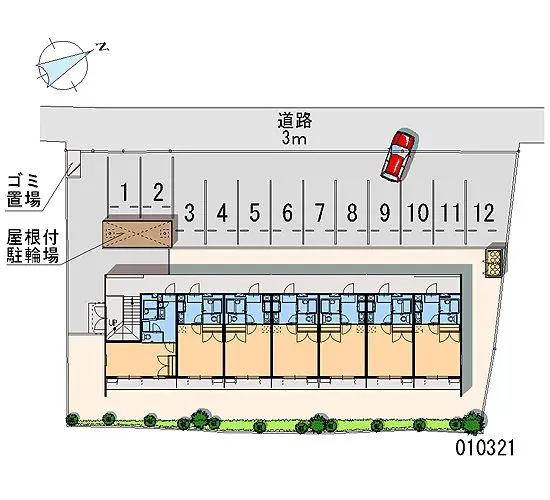 ★手数料０円★広島市佐伯区五日市町上河内　月極駐車場（LP）